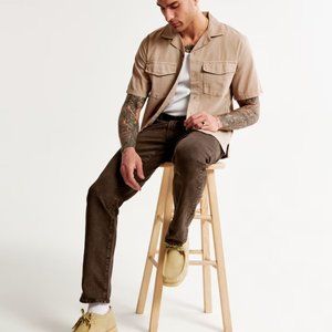 Abercrombie & Fitch Mens Vintage Stretch Denim 90s Straight Jean Size 32x30